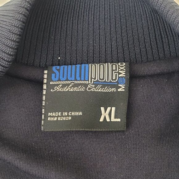 Southpole Varsity Jacket Blue Preppy XL - Picture 5 of 8